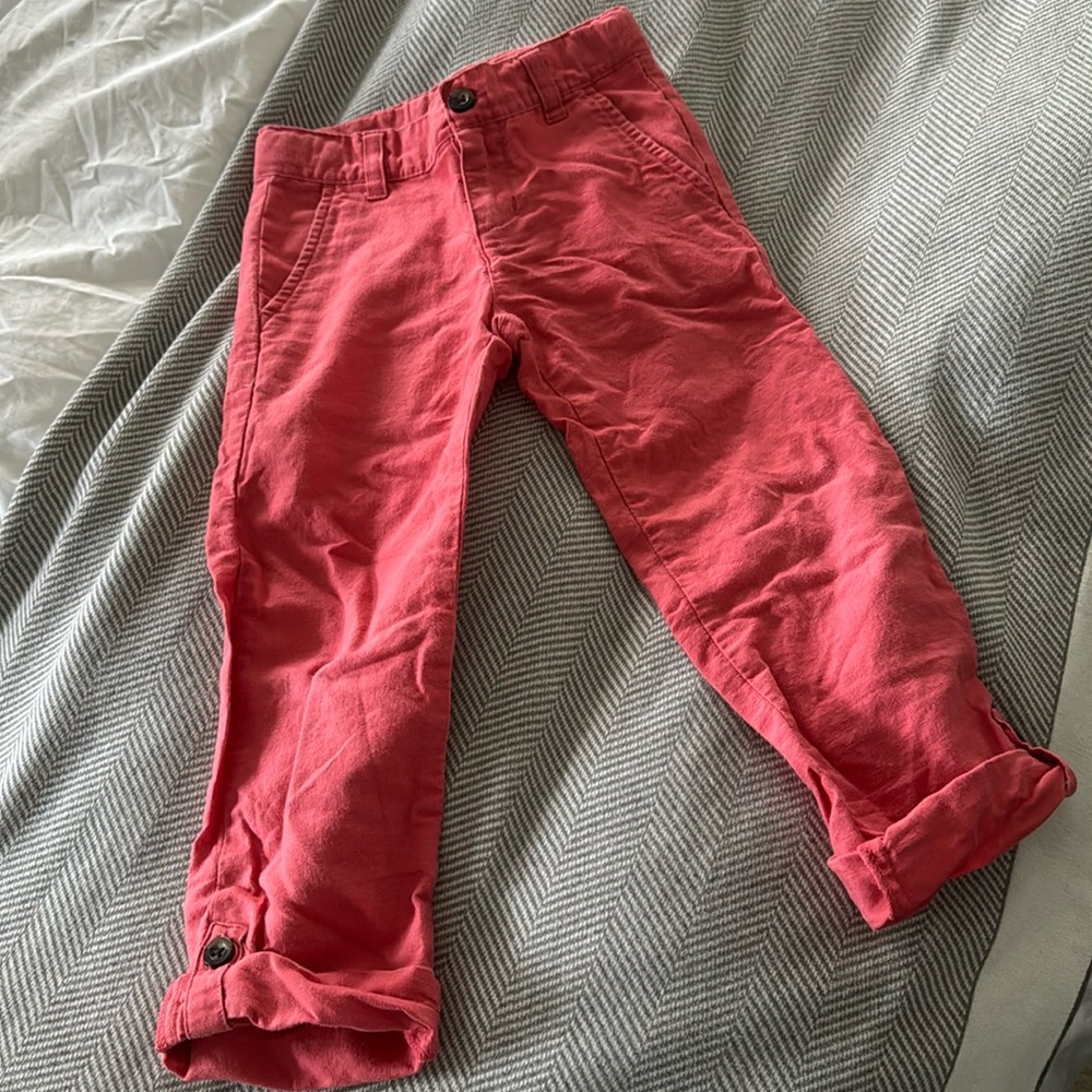 Janie and Jack Salmon Pants sz 6